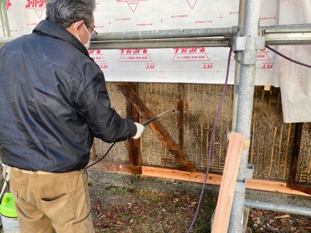 葉山町 シロアリ消毒工事