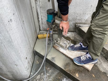 葉山 屋外手摺工事