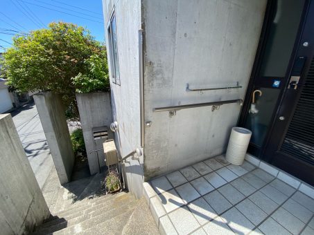 葉山　介護保険　屋外手摺工事