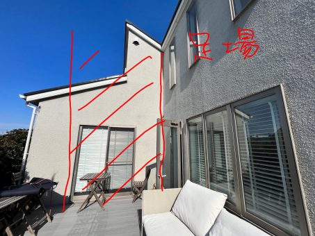 足場掛け箇所指示写真