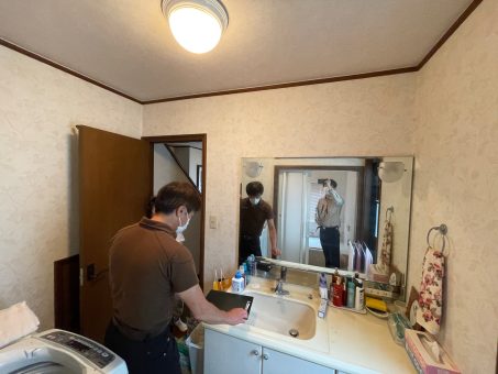 葉山　浴室工事　現調写真